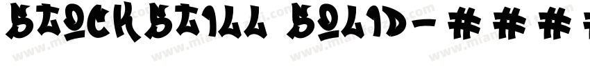 Stockstill Solid字体转换